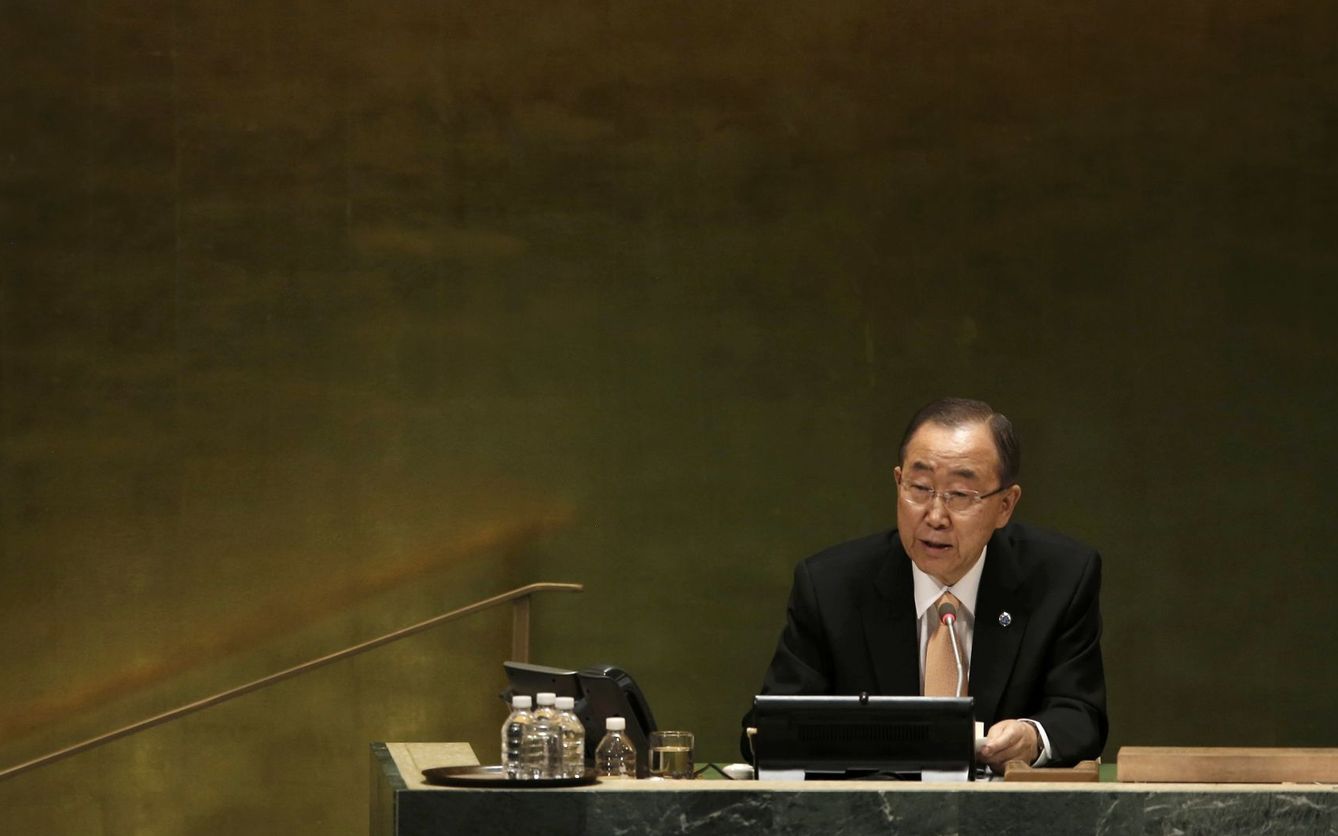 Ban Ki moon, secretario general de la ONU. (Reuters)