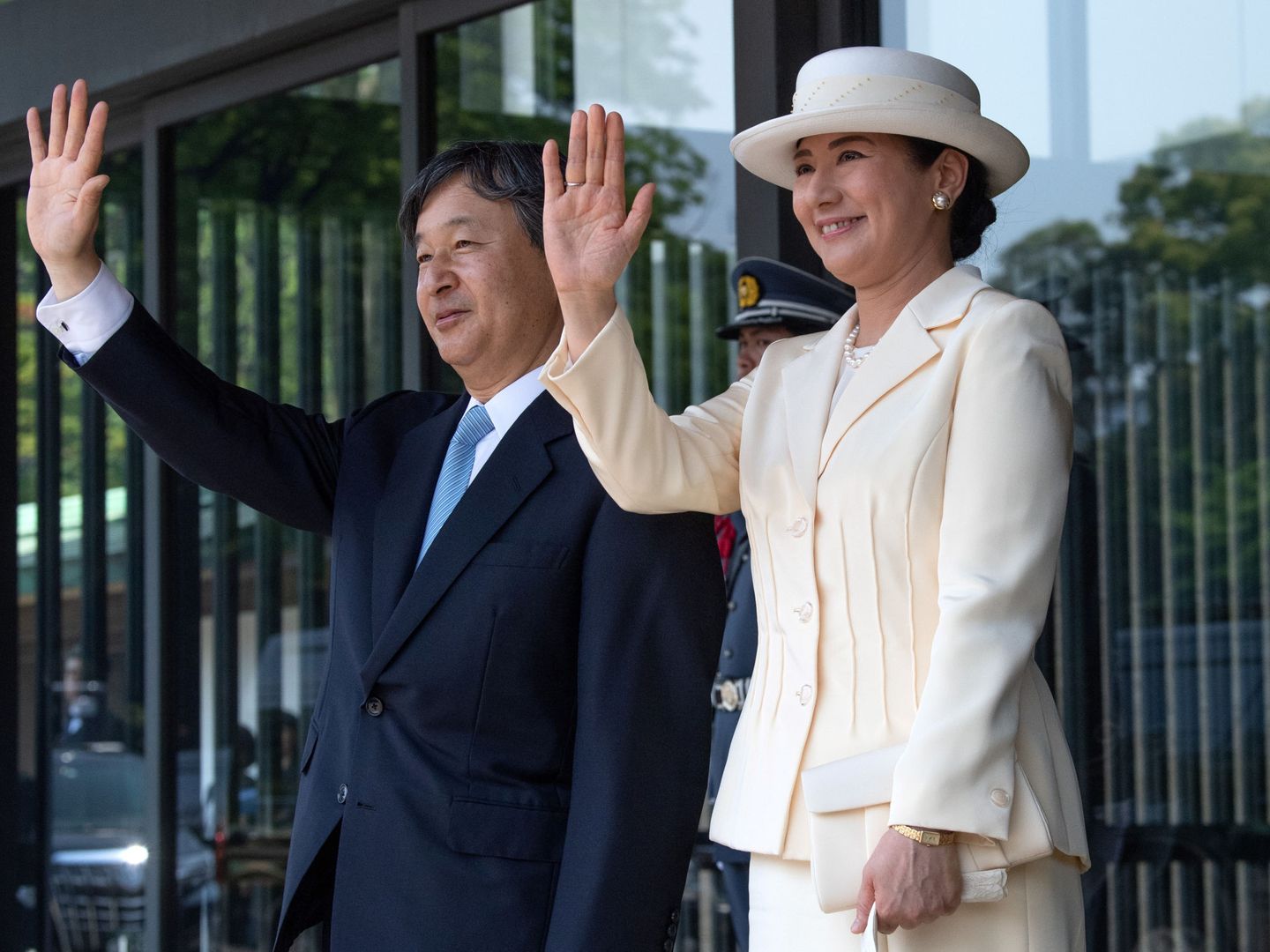Los nuevos emperadores de Japón. (Reuters)