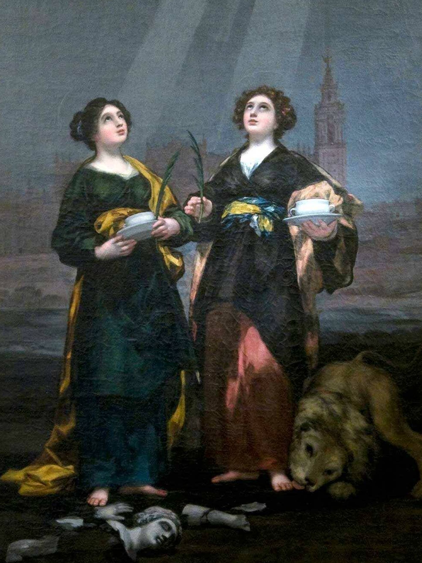 'Santa Justa y Santa Rufina'. Francisco de Goya. 1817. Catedral de Sevilla