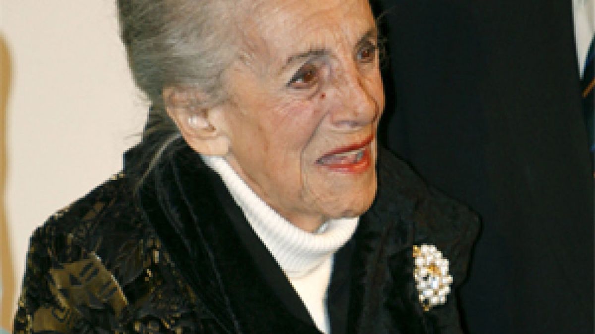La actriz María Isbert, de 93 años, ingresada en un hospital de Albacete