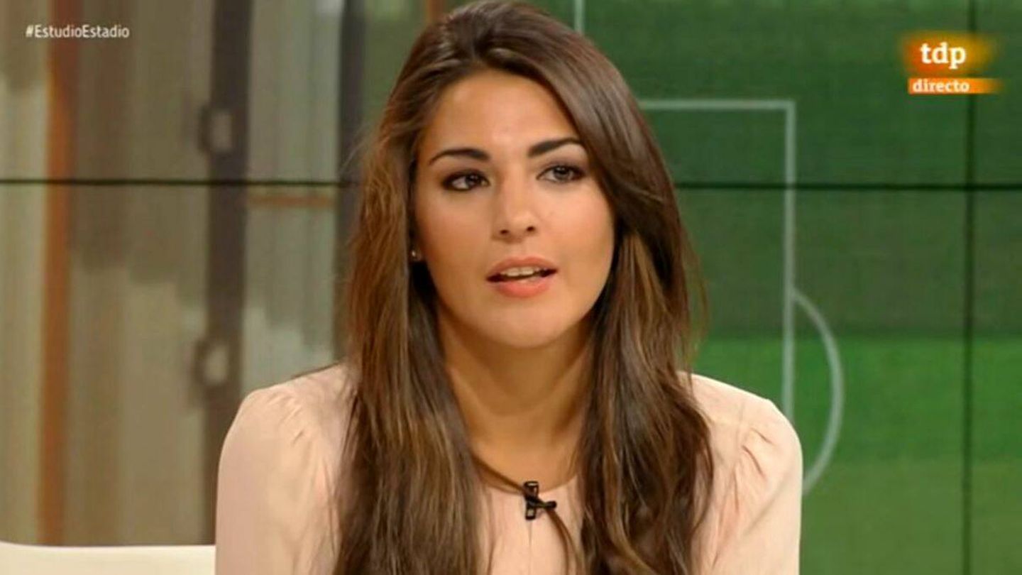 Lorena González, en 'Estudio Estadio'. (RTVE).