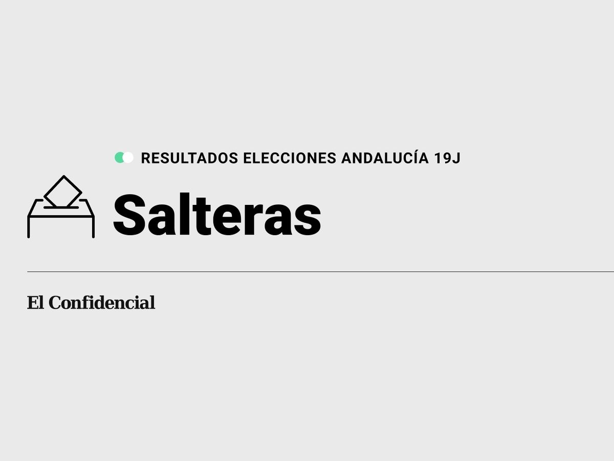 Foto: Resultados en Salteras, Sevilla, de las elecciones de Andalucía 2022 este 19-J (C.C./Diseño EC)