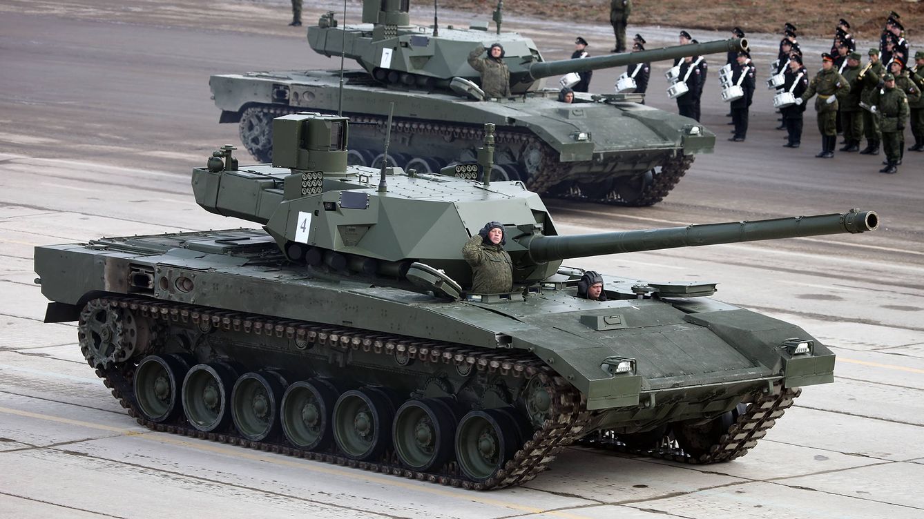 Foto: El T-14 Armata, antecesor del próximo modelo que planea Rusia. Foto: Vitaly V. Kuzmin