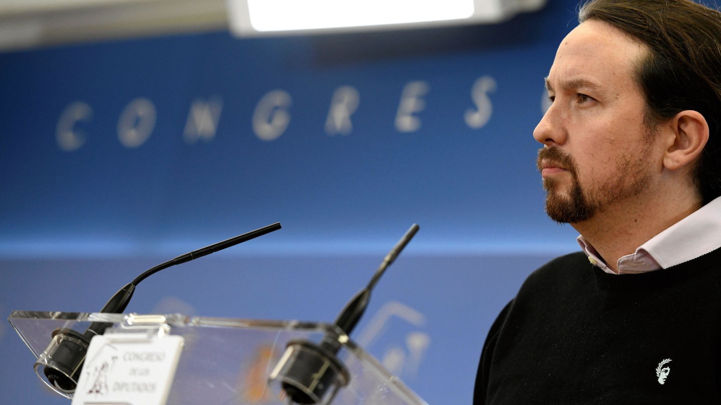 El líder de Unidas Podemos, Pablo Iglesias. (EFE)