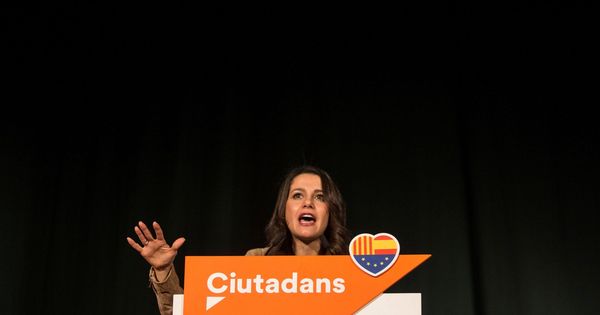 Foto: Acto electoral de Ciudadanos en Sabadell | Foto: EFE