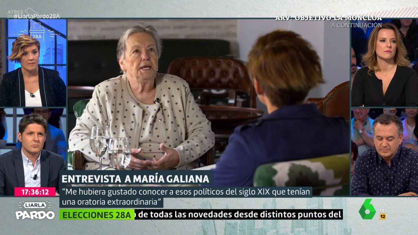 María Galiana, en 'Liarla Pardo'. (La Sexta)