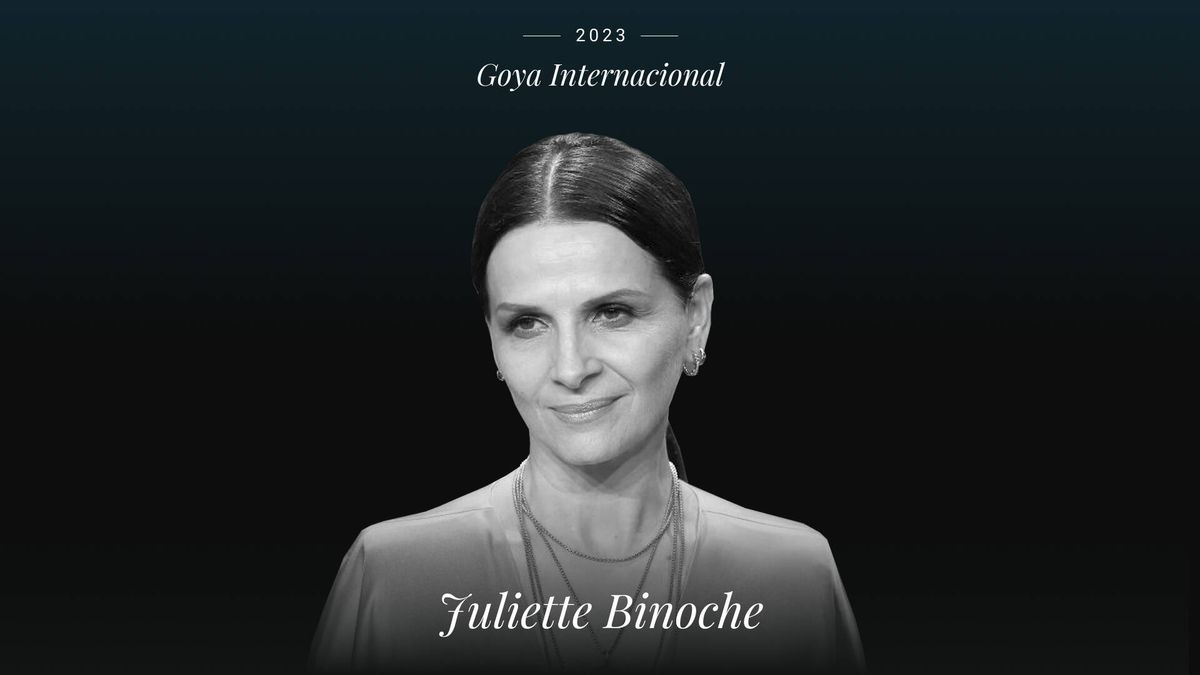 Goya internacional a Juliette Binoche: ¿por qué la Academia de Cine se lo da?