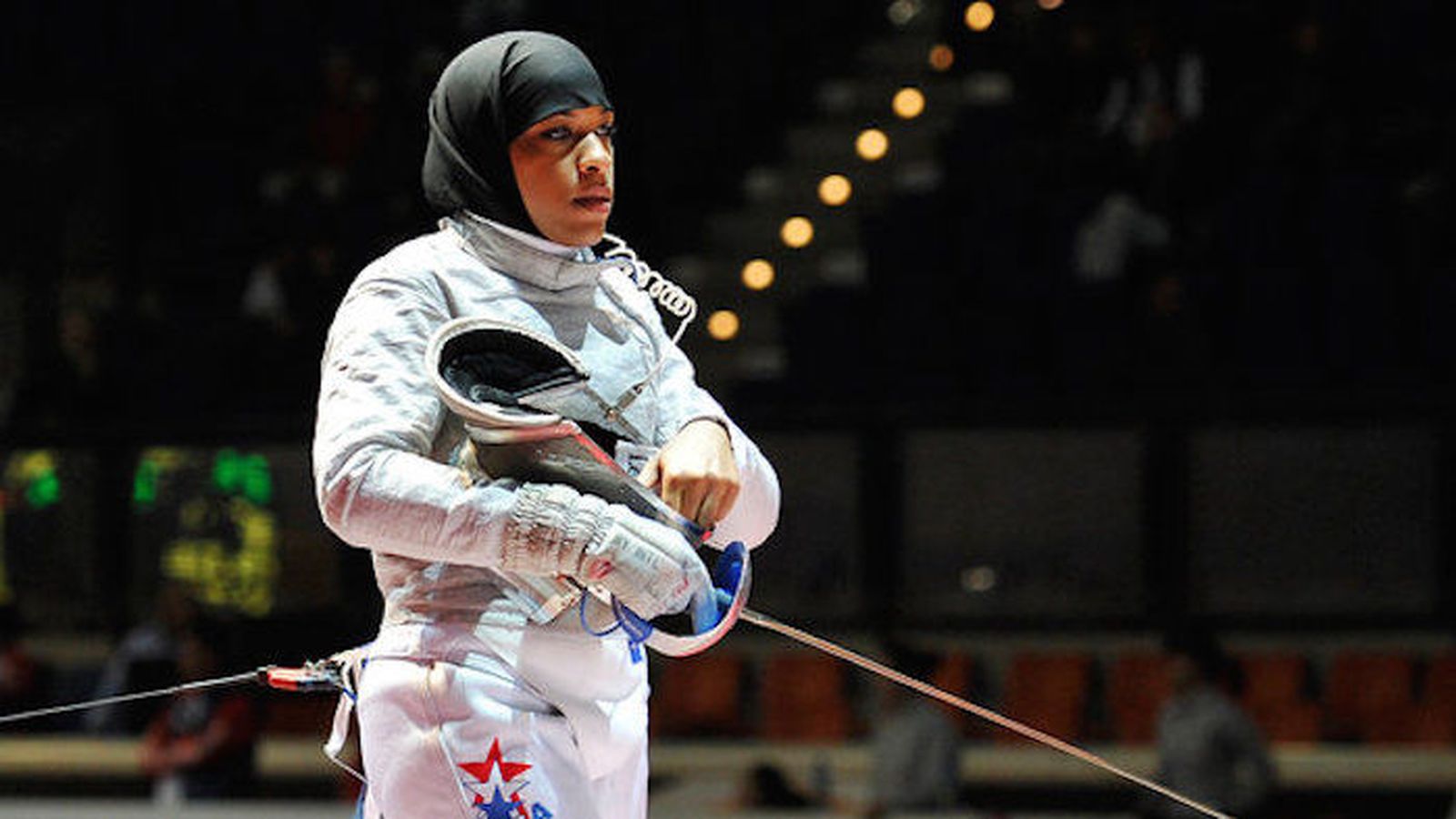 Foto: Ibtihaj Muhammad, primera norteamericana con velo en unos Juegos.