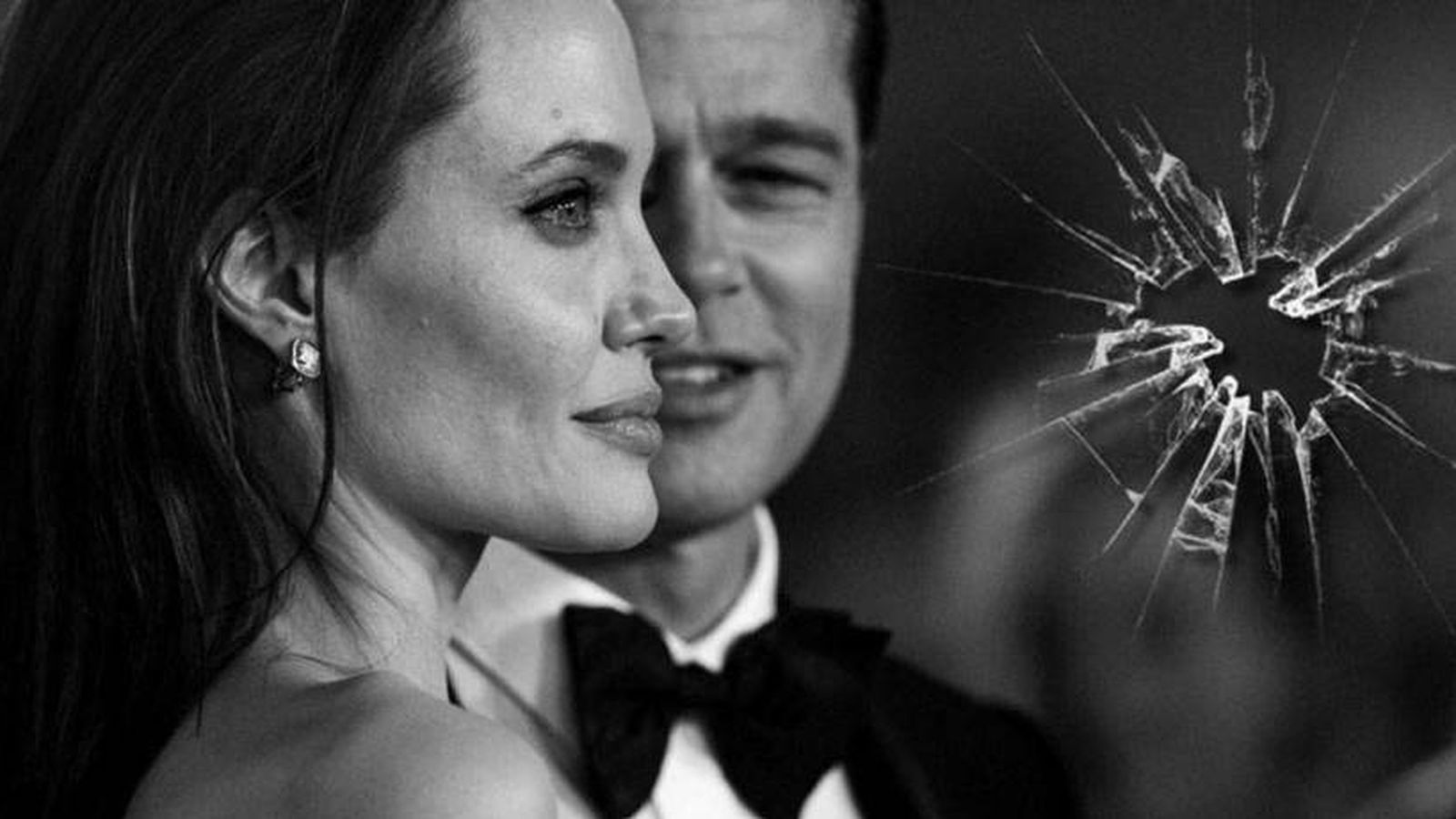 Foto: Brad Pitt y Angelina Jolie en un fotomontaje realizado en Vanitatis.