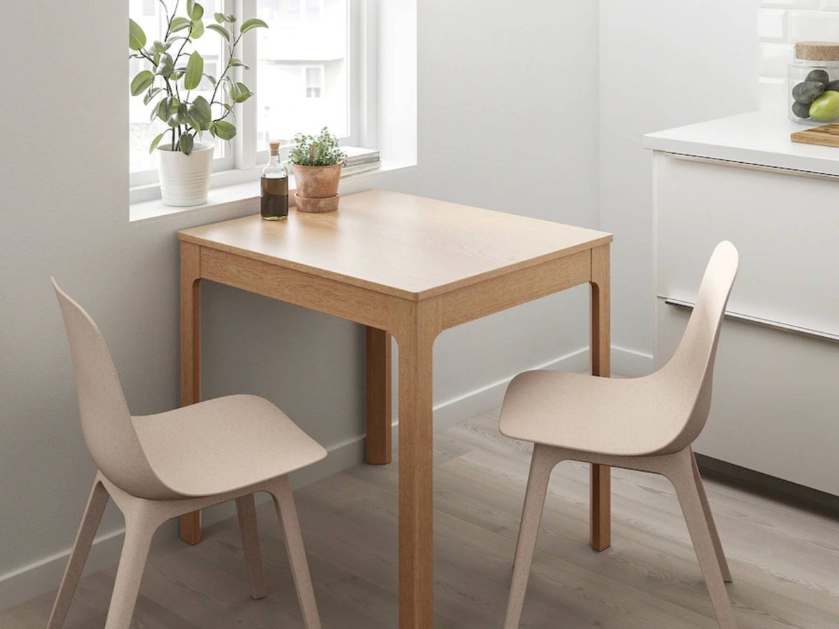 Foto: Mesa de comedor de Ikea, el mueble ideal para casas pequeñas. (Cortesía)