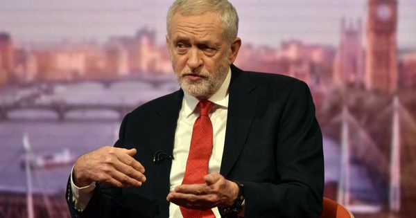 Foto: El líder del Partido Laborista británico, Jeremy Corbyn. (Reuters)