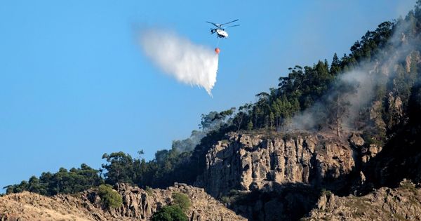 Foto: Los incendios de Gran Canaria han sido de los más importantes del año en todo el país (EFE/Ángel Medina G.)