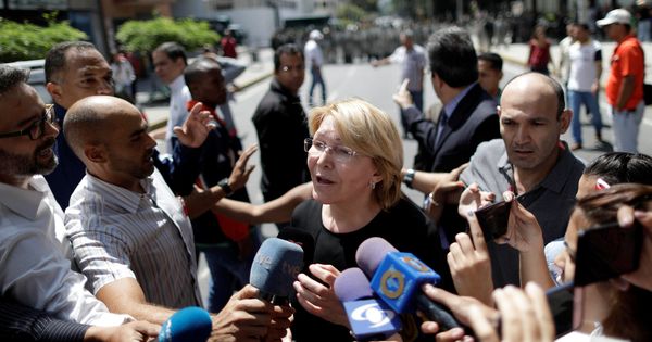 Foto: La fiscal general del Estado, Luisa Ortega Díaz, destituida. (Reuters)