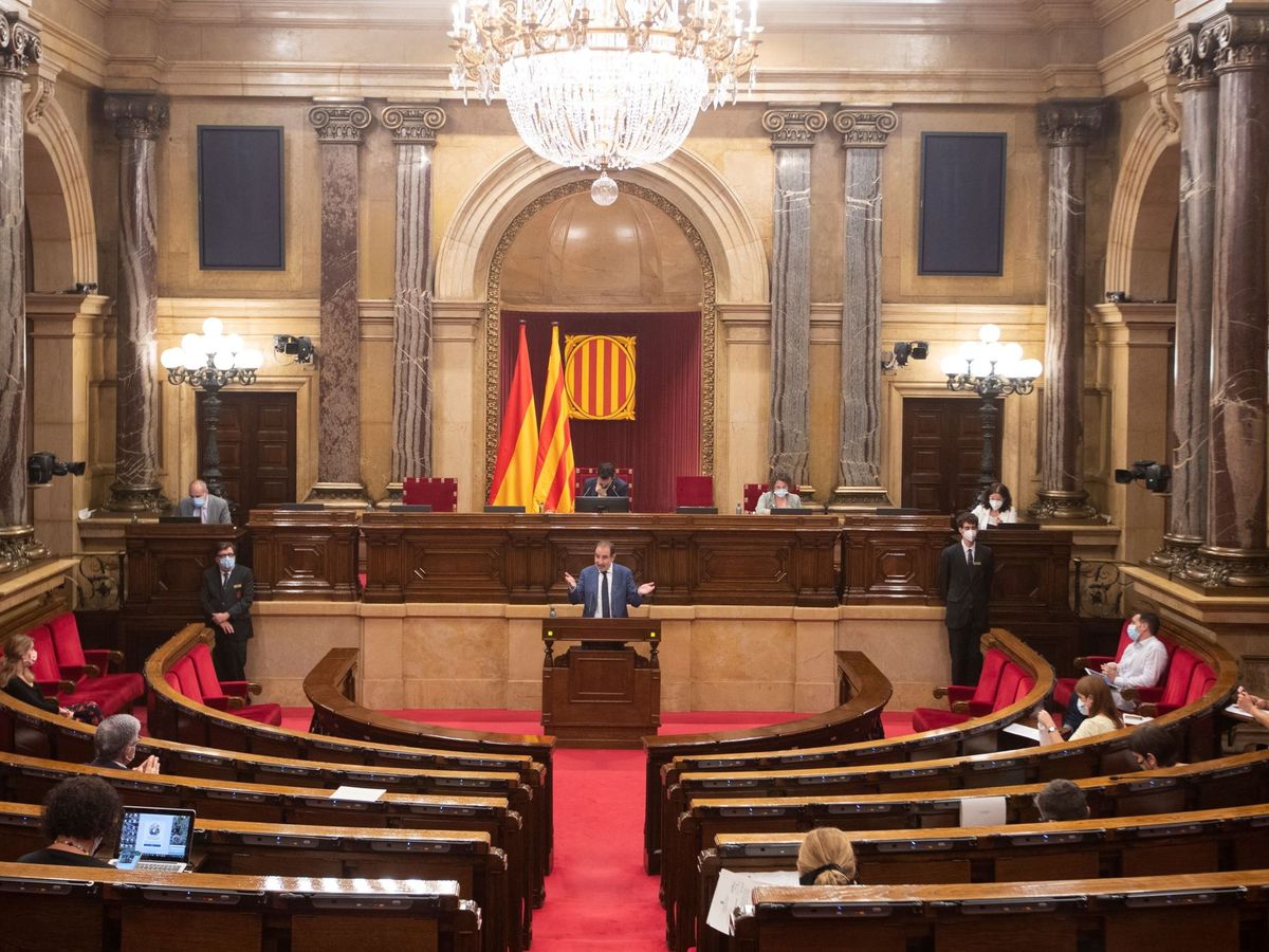 Foto: Vista general del Parlament de Cataluña. (EFE)
