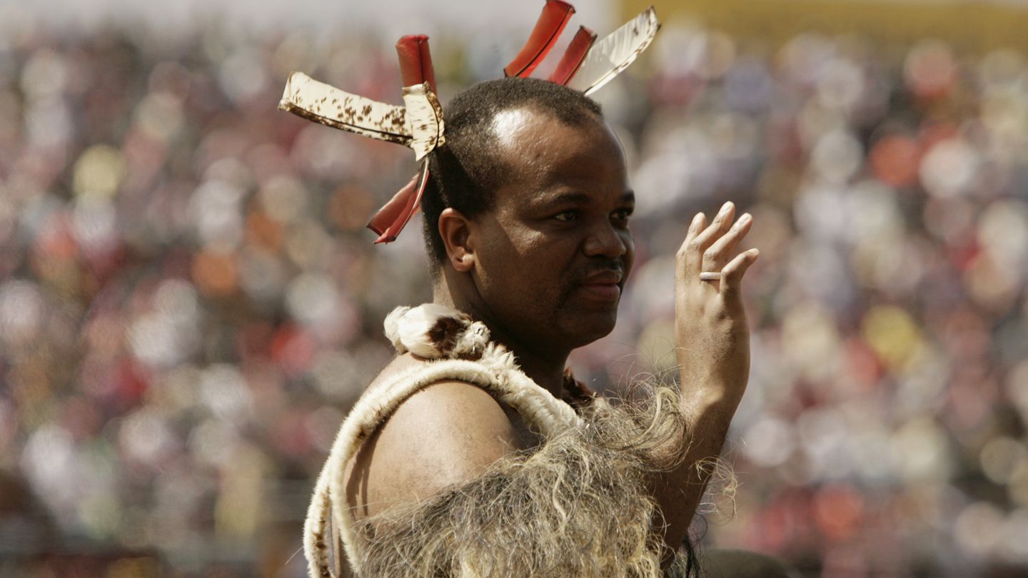 Mswati III, rey de Swazilandia