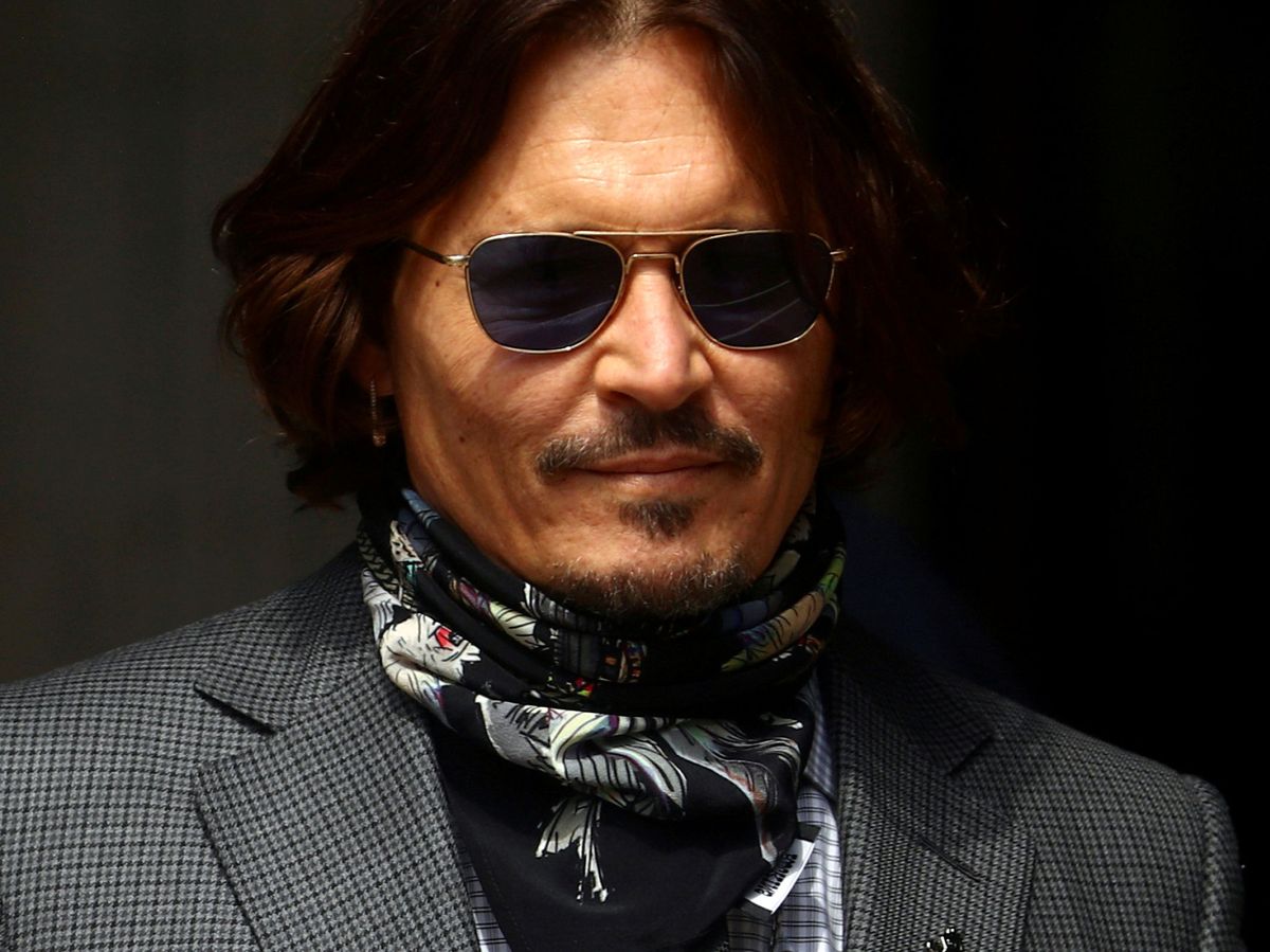 Foto: El actor Johnny Depp, entrando en la High Court en Londres. (Reuters)