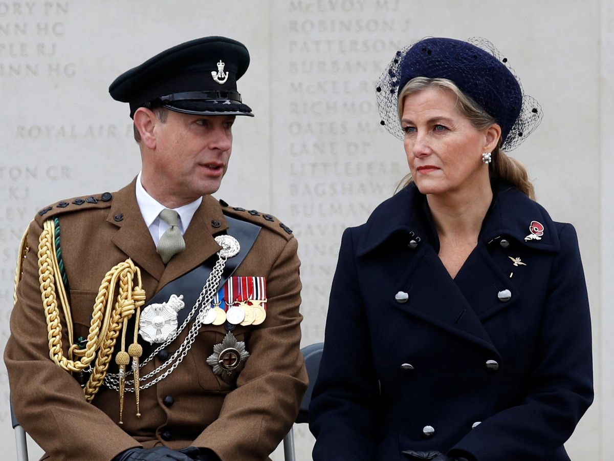 Foto: El príncipe Eduardo y Sophie de Wessex. (Reuters)