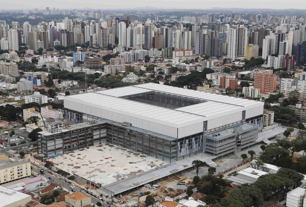 El estadio Arena da Baixada en Curitiba (Reuters).