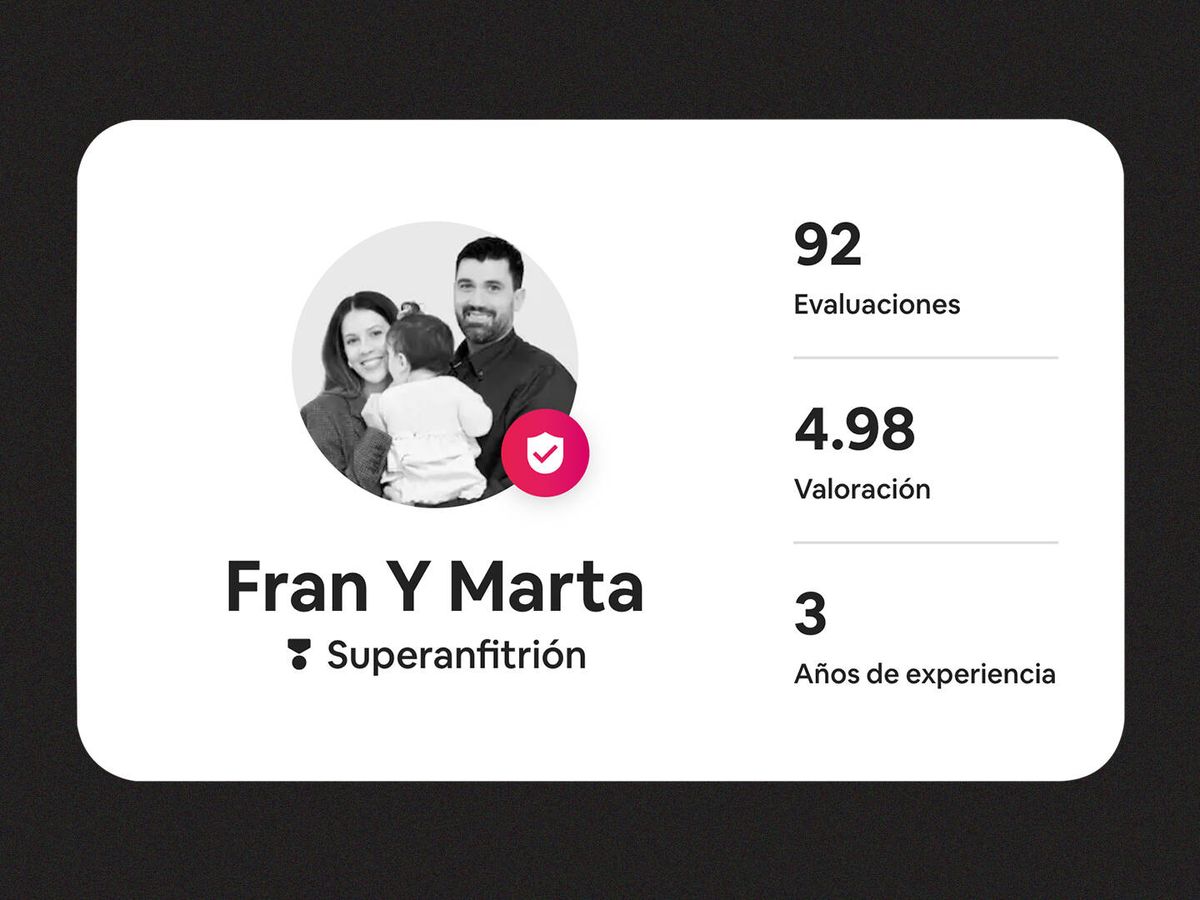 Foto: El perfil de Fran y Marta en Arbnb. (EC)