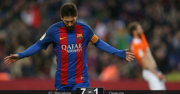 Foto: Messi volvió a demostrar quién es el número uno del mundo del futbol. (EFE)