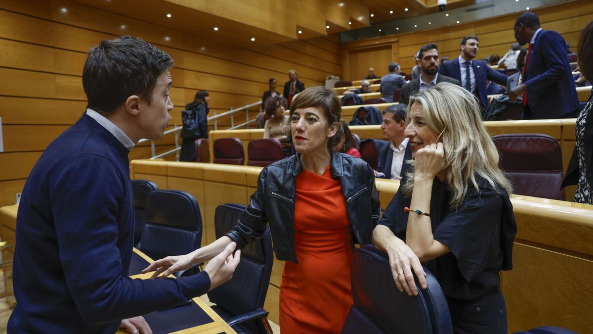 Los partidos de Sumar presionan a Yolanda Díaz para que no sea tan "blanda" con el PSOE