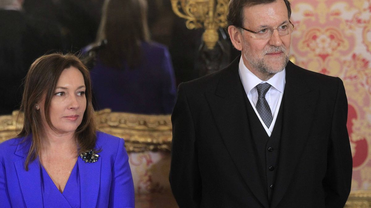 Rajoy y Viri abren la Moncloa por Navidad a Vasile, Ana Rosa, Susanna Griso y Cebrián