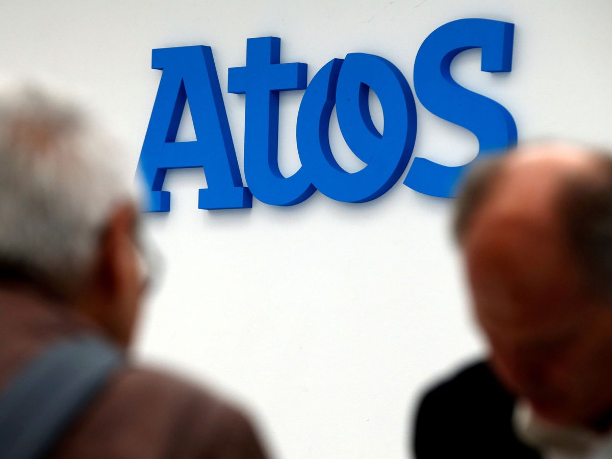 Foto: El logo de Atos (Reuters)