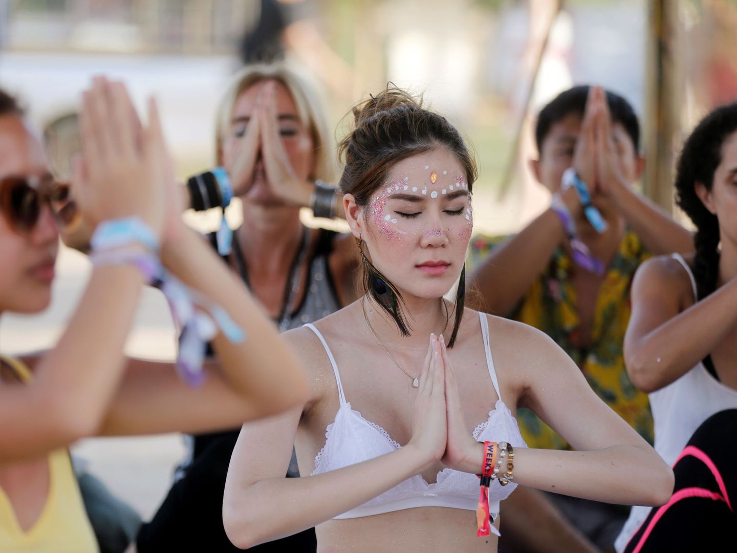 Controlar la respiración es muy positivo y el yoga puede ayudarnos (Reuters/Ann Wang)