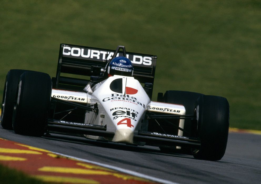 Foto: Philippe Streiff (Frankreich / Tyrrell Renault) en 1986 (Imago)