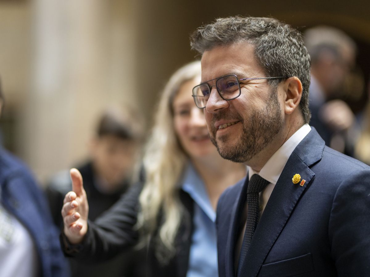 Foto: Pere Aragonès, presidente de Cataluña. (Europa Press/Lorena Sopena)