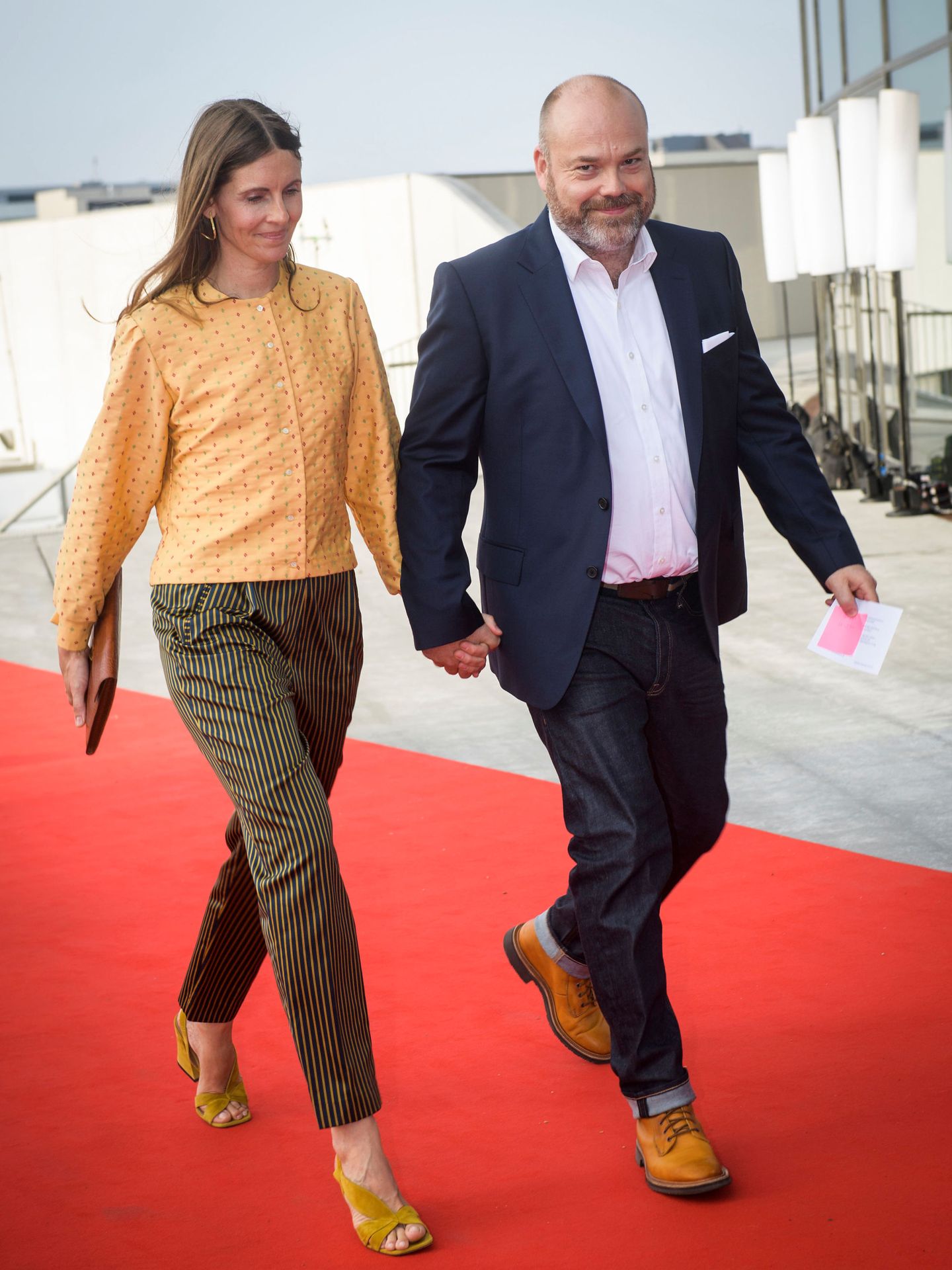 El matrimonio en el cumpleaños de Federico de Dinamarca. (Reuters)