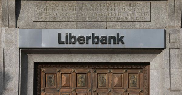 Foto: Vista de las oficinas centrales de Liberbank en Oviedo