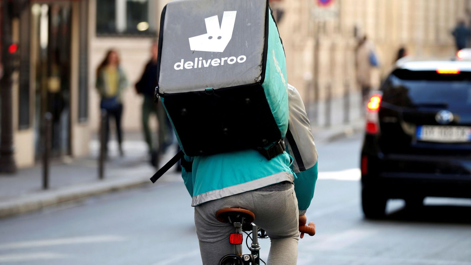 Foto: Logo de Deliveroo. (Reuters)