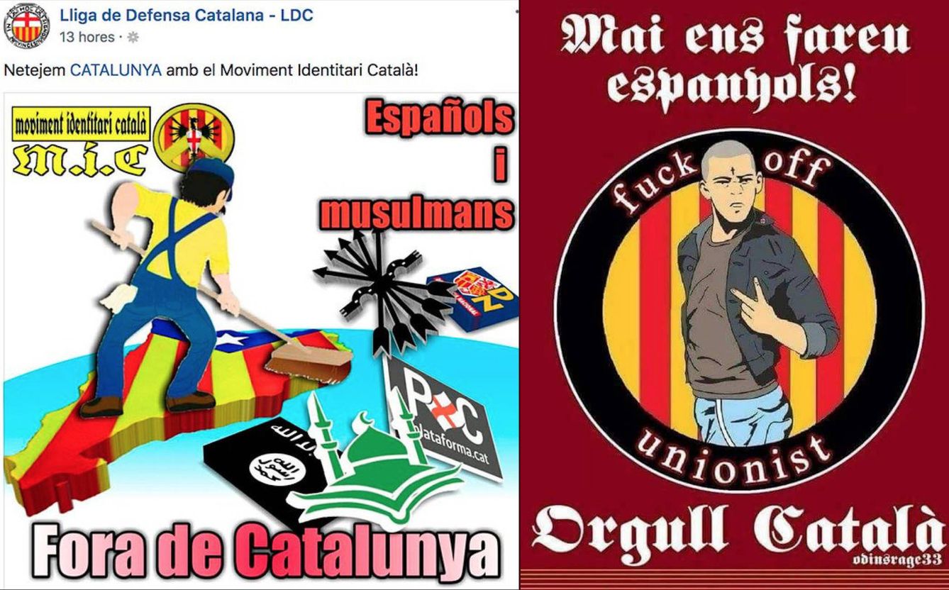 Montajes propagandísticos del MIC en contra de españoles y musulmanes.