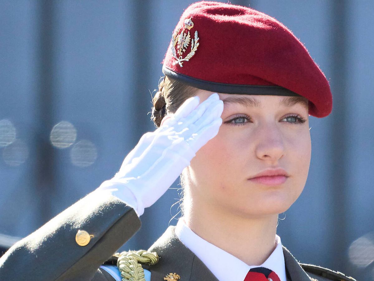 Foto: La Princesa de Asturias en la Pascua Militar. (LP)