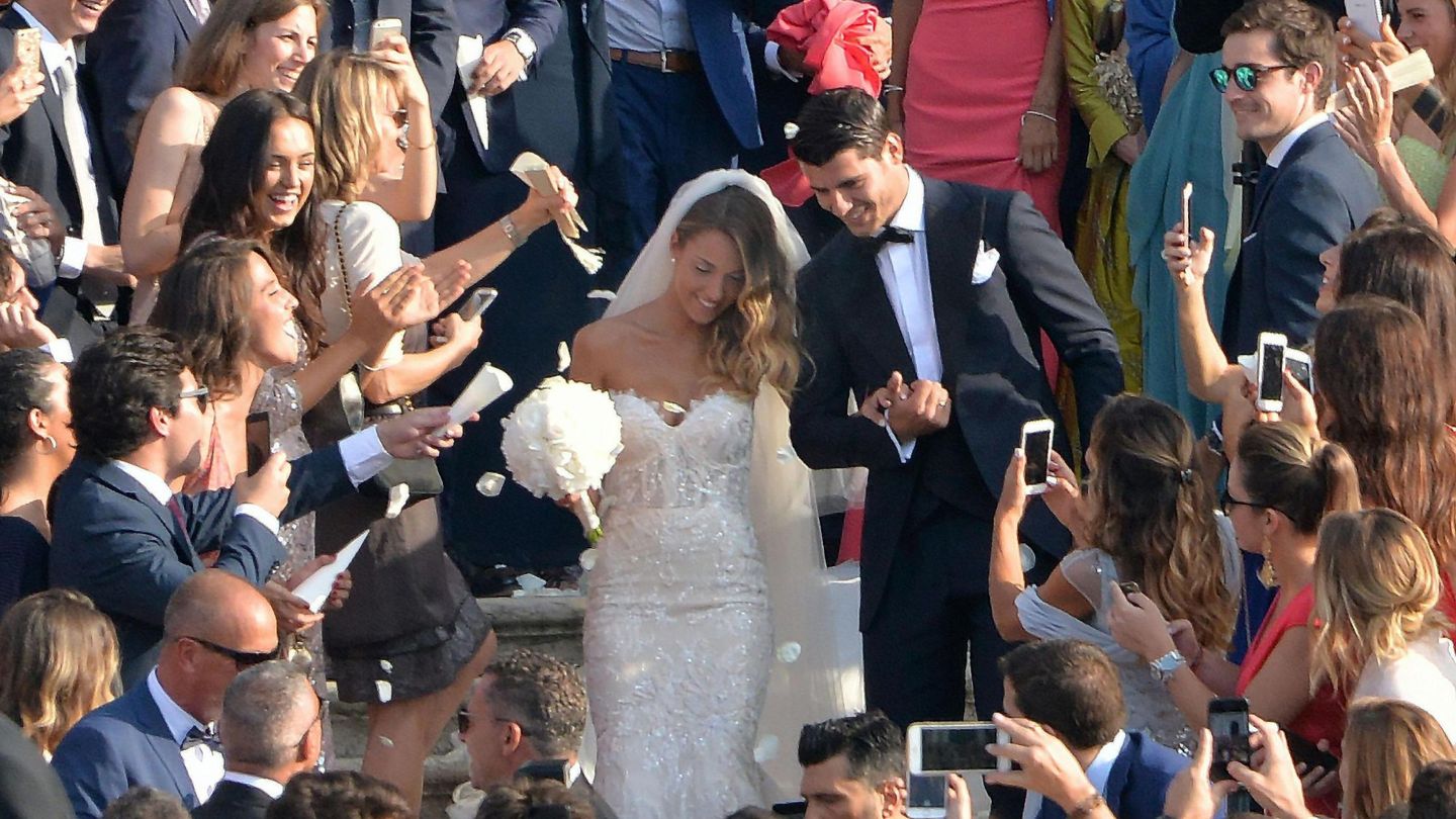Alice Campello y Morata el día de su boda. (Foto: EFE)