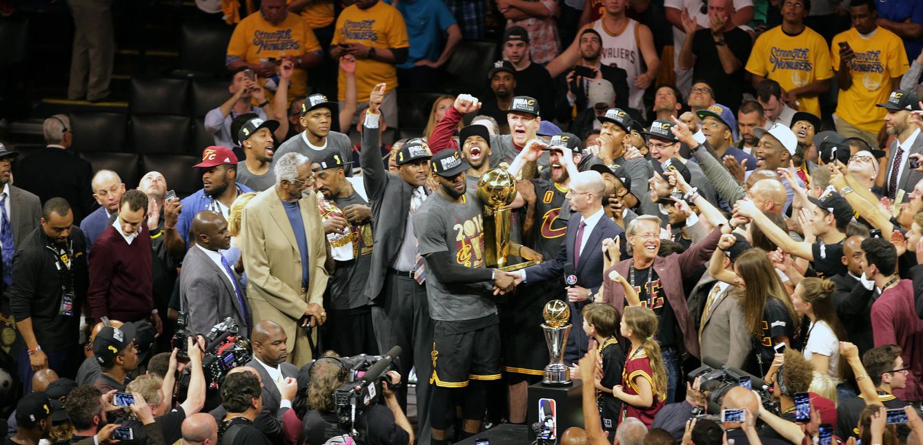 Los Cleveland Cavaliers ganaron el último anillo de la NBA