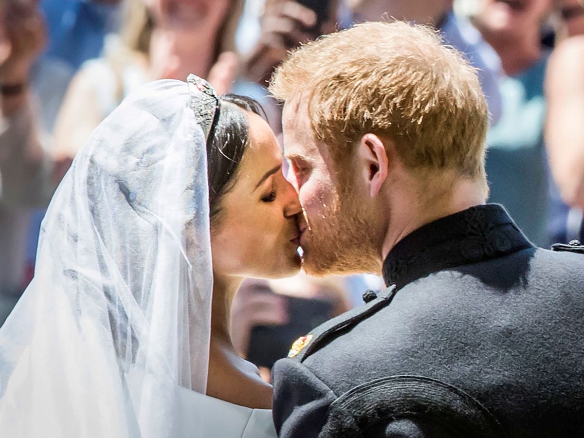 Foto: Meghan Markle y el príncipe Harry, recién casados. (Reuters)