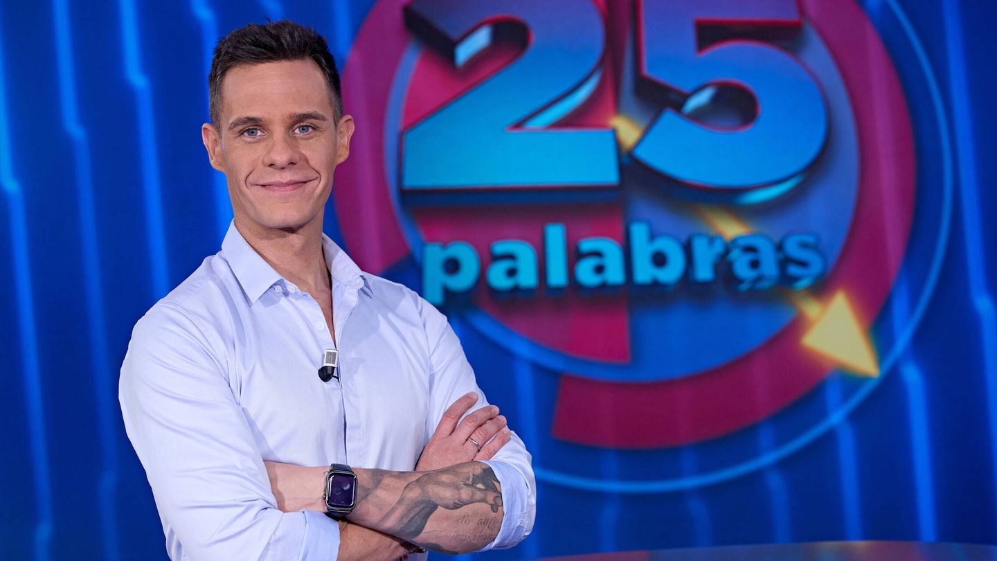 '25 palabras', el concurso con el que Gálvez regresa a Telecinco. (Mediaset)