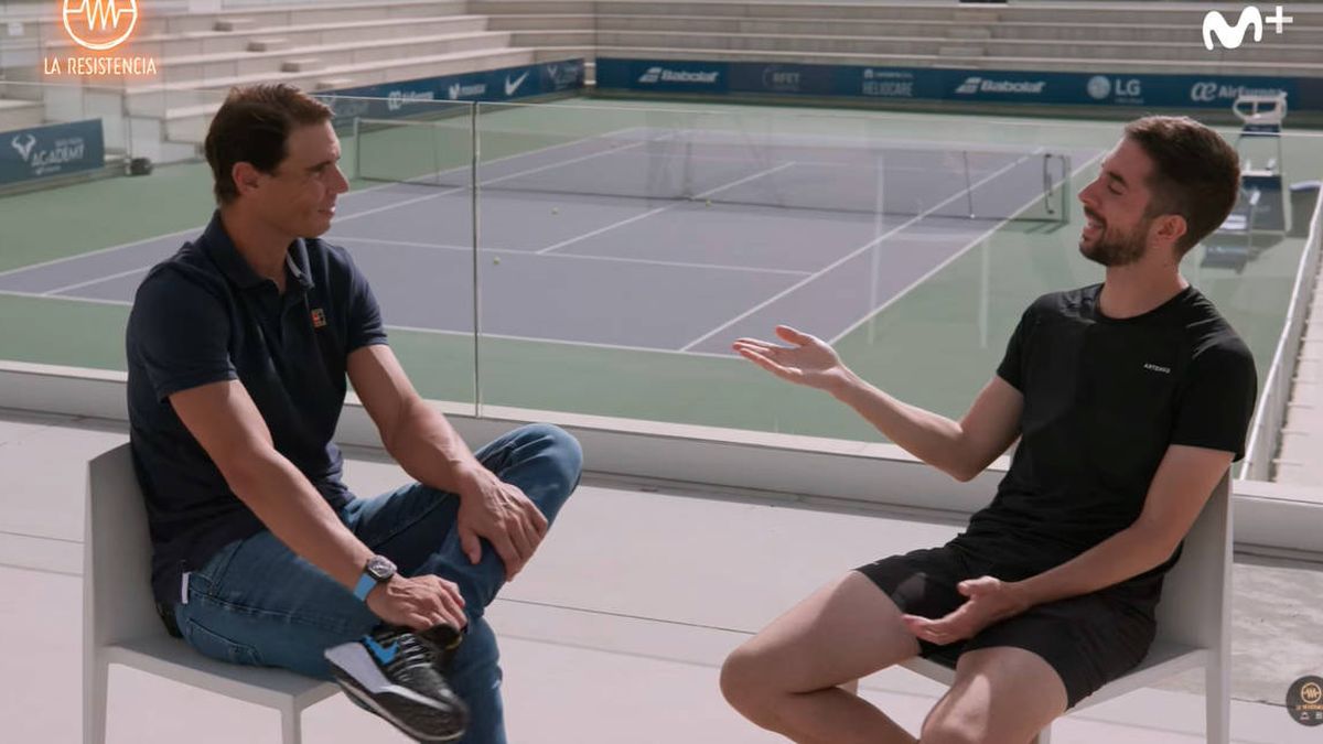 Rafa Nadal, en 'La Resistencia': "Ganar 13 Roland Garros es una barbaridad"