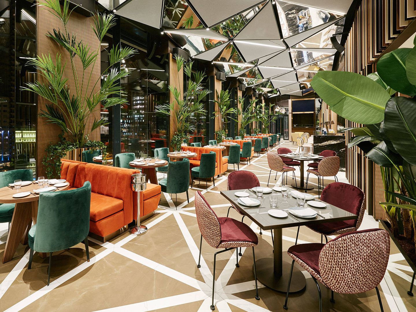 Gingko Sky Bar, el nuevo restaurante con vistas ubicado en Plaza de España. (Imagen: Cortesía)
