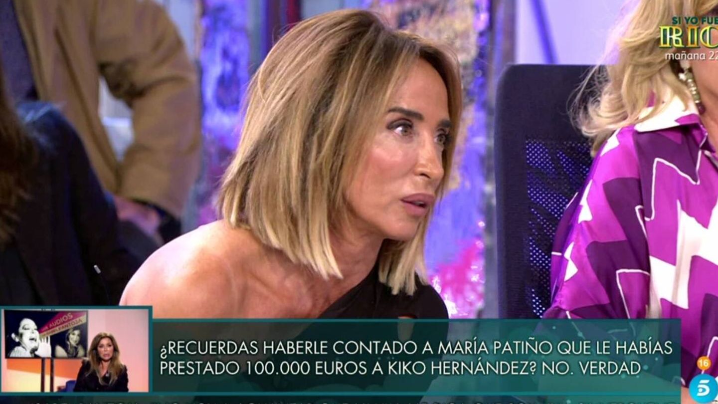 María Patiño, en 'Viernes Deluxe'. (Telecinco).