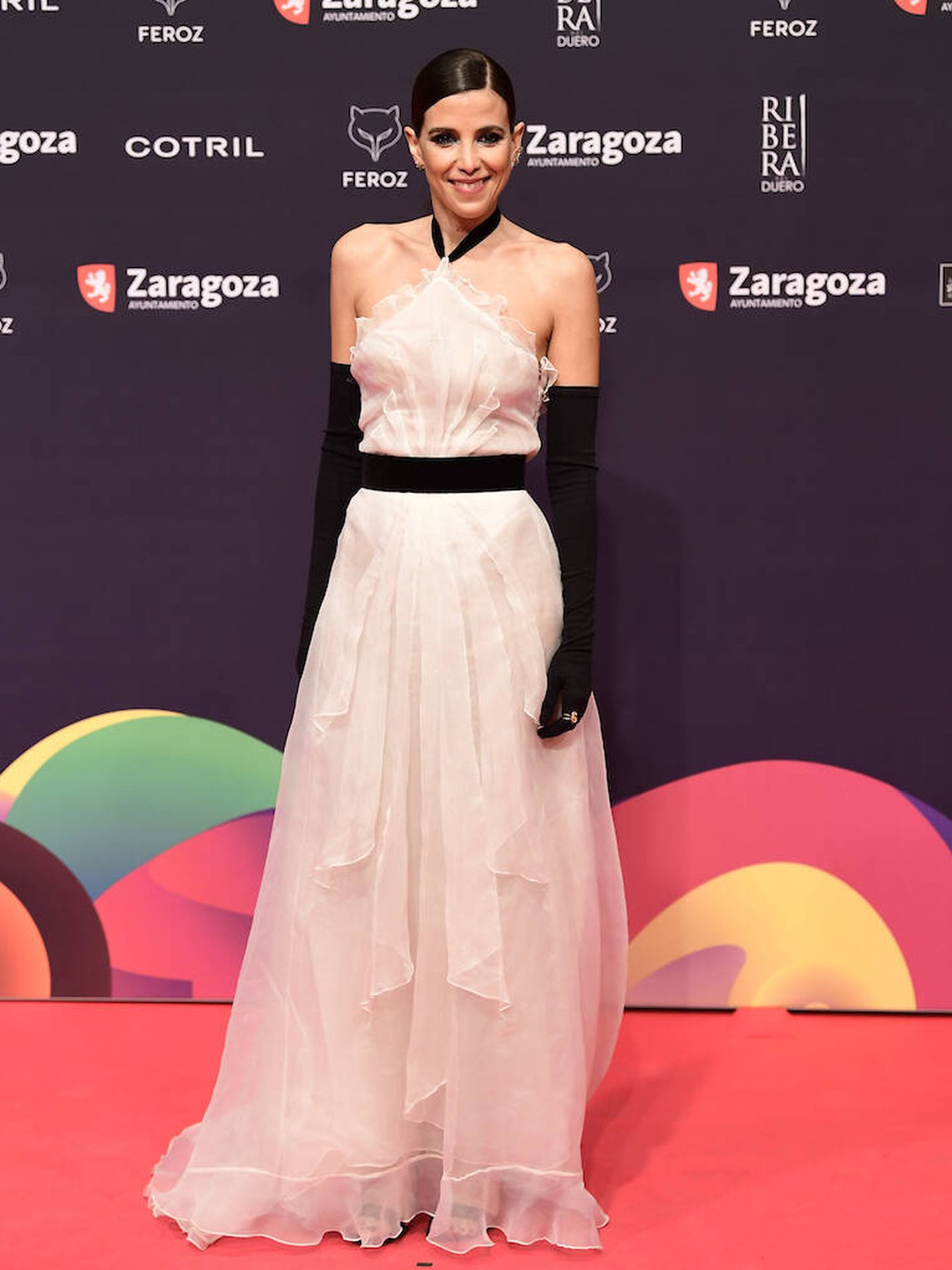 Luisa Mayol en la alfombra roja de los Premios Feroz. (Limited Pictures/JG)