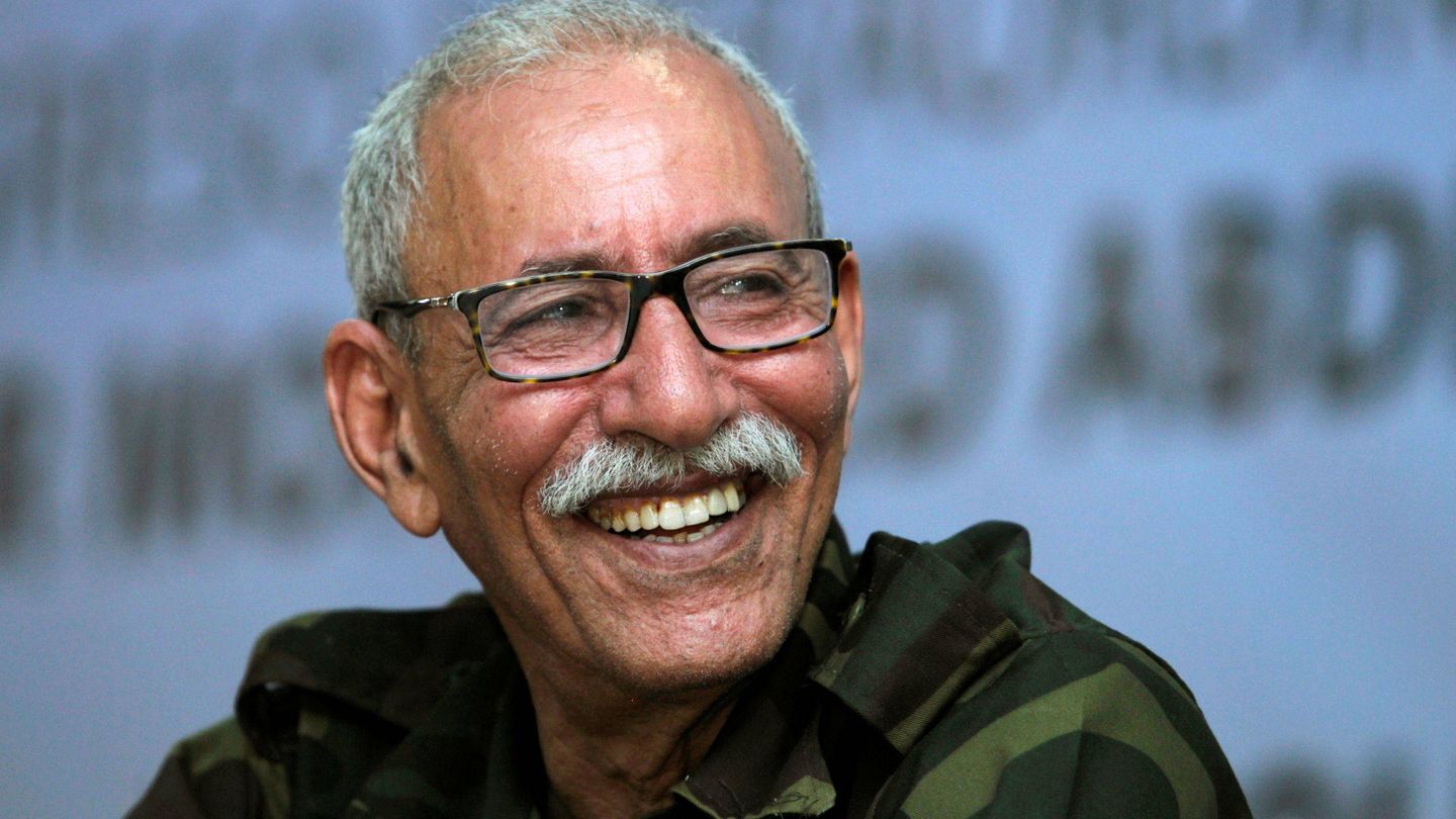 El líder del Polisario, Brahim Ghali. (Reuters)