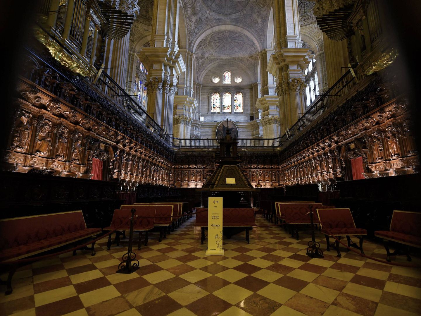 El coro de la catedral de Málaga (Toñi Guerrero).