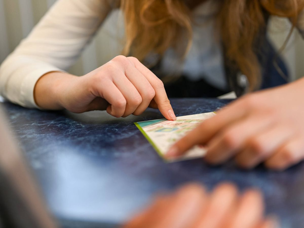 Foto: La afortunada habría rayado de forma errónea el ticket (Fuente: iStock)