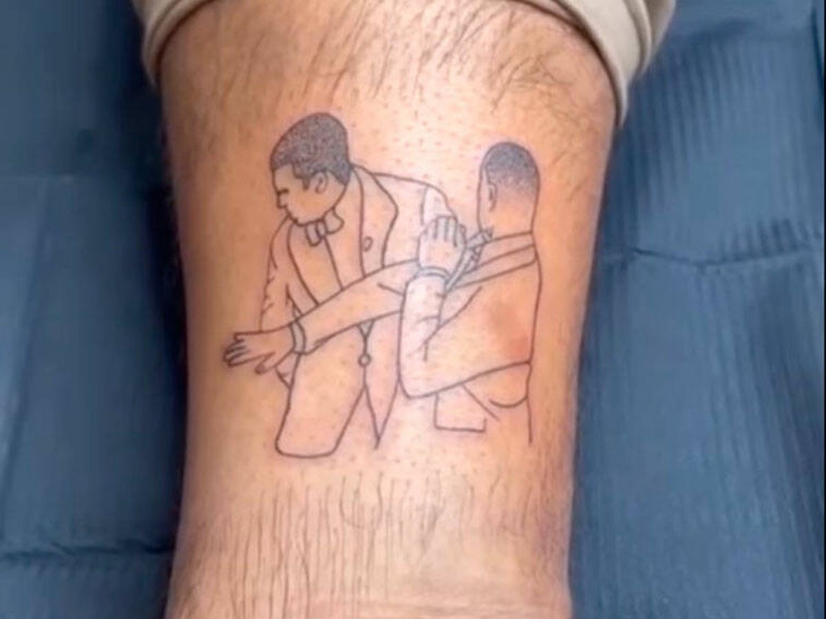 Foto: El propio tatuador subió la imagen a sus redes sociales (Instagram/oaguilarcrafted)