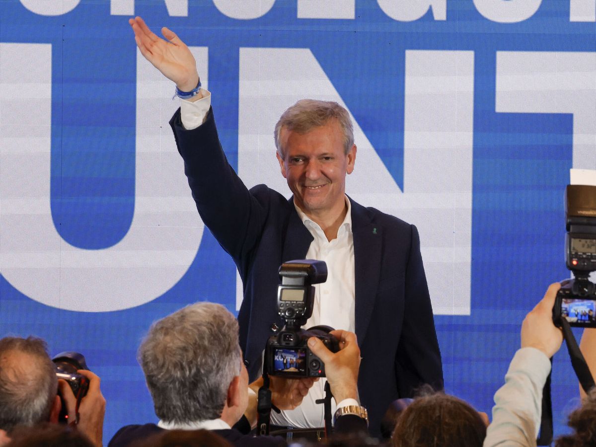 Foto: El candidato popular a la Xunta, Alfonso Rueda. (EFE/Lavandeira Jr)
