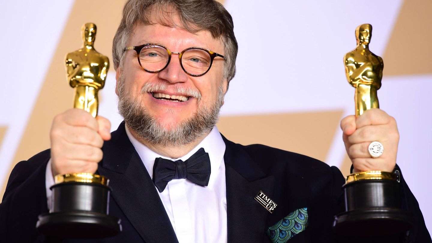 Guillermo del Toro en la noche de los Oscar. (Gtres)