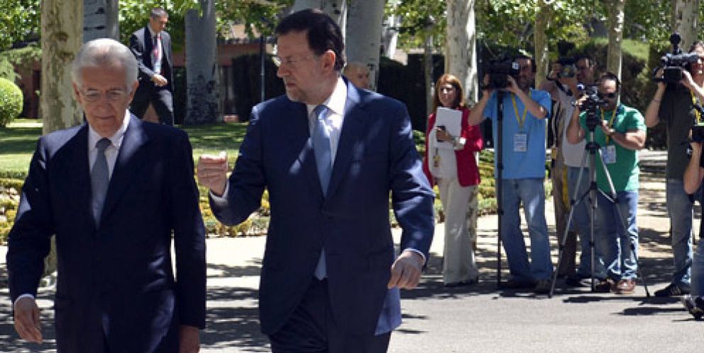 Foto: Rajoy elude el rescate que le pide Draghi y la prima se dispara a los 600